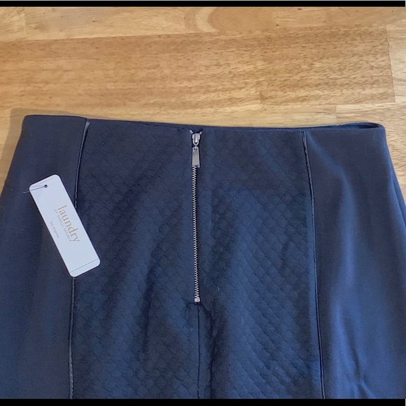 Laundry black multi-texture pencil skirt - Picture 2 of 5